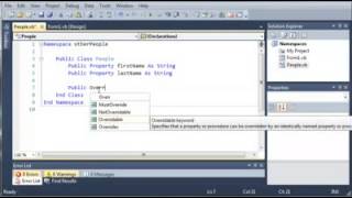 Visual Basic - 102 + Introduction To Namespaces 2