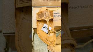 Step into Tradition with Khaal Karagiri’s Handmade Leather Kolhapuri Chappals #kolhapuri #shorts