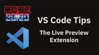 VS Code tips — Previewing HTML with the Live Preview extension