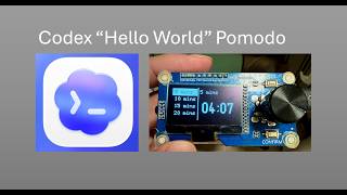 Codex Vibe Coding: Build an ESP32 OLED Pomodo Timer