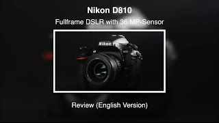 Nikon D810 - Review (English Version)