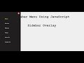 How To Create Animated Sidebar Menu Using HTML CSS & JavaScript 2021 | Part-1 | Tutorials Dev