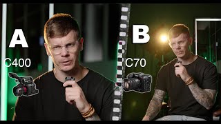 Can the Canon C70 keep up with the C400? Or are we forced to get the C80? A / B Cam Setup