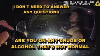 Cop Thinks It S Not Normal To Not Answer Questions
