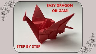 DRAGON ORIGAMI - PAPER ORIGAMI TUTORIAL | linda origami