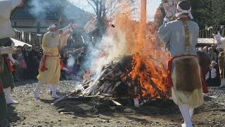 １年の感謝にお焚き上げ 成田山新勝寺