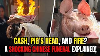 $1,400 Cash and a Pig's Head? Traditional Chinese Funeral in a Village.