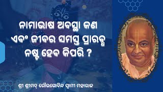 ନାମାଭାଷ ଅବସ୍ଥା କଣ ଏବଂ ଜୀବର ସମସ୍ତ ପ୍ରାରବ୍ଧ ନଷ୍ଟ ହେବ କିପରି ? || ଶ୍ରୀ ଶ୍ରୀମଦ୍ ଗୌରଗୋବିନ୍ଦ ସ୍ୱାମୀ ମହାରାଜ