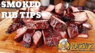 How to smoke AMAZING Rib Tips | CharGriller Offset Smoker with Oak Wood