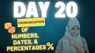 DAY 20: STOP Mispronouncing Percentages and Level Up Your Career