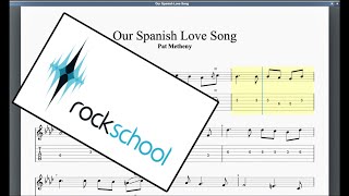 Our Spanish Love Song (2016) Rockschool Grade 7 Acoustic Guitar