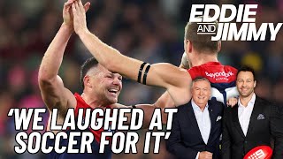 The great Aussie way of Football is to cheat your ass off! - The Eddie and Jimmy Podcast