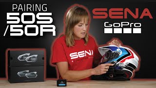 Sena 50S \u0026 50R | How To Pair \u0026 Voice Commands For GoPro