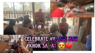 celebrate village Ban khok sa-at ❤️😍 #บุญประจำปีบ้านโคกสะอาด