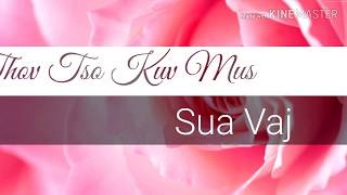 Thov Tso Kuv Mus - Sua Vaj (lyrics)