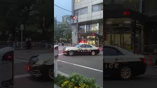 パトカー出動　築地警察署　@tsuki japan723