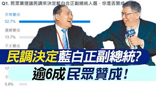 【每日必看】民調決定藍白正副總統? \