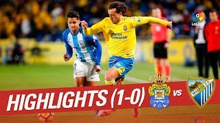 Resumen de UD Las Palmas vs Málaga CF (1-0)