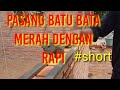 Pasang batu bata merah#short