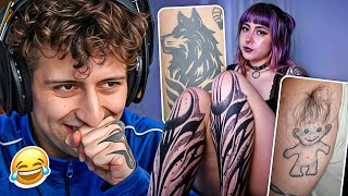 CALIFICANDO TATUAJES DE MIS SEGUIDORES 😱