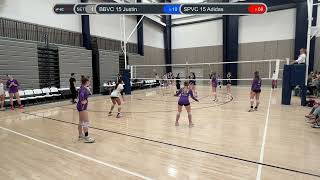 BBVC 15 Justin vs SPVC 15 Adidas - NCVA Presidents Day Tournament - Match 3, Day 1 - 2.15.25