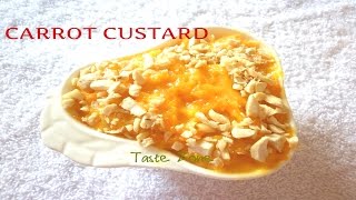 Carrot Custard