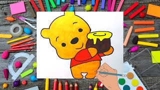 How to draw Winnie the Pooh