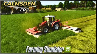 A BRAND NEW FARM Awaits! Starting Fresh in Calmsden EP 1 |  Farming Simulator 25