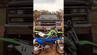 My dirt bikes and truck