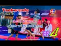 Taekwondo Double Kicks - start with Back leg🥋EP.4