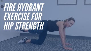 The Fire Hydrant - Hip Strengthening Exercise - CORE Chiropractic