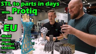 EU one stop shop for all your 3D printing needs, Protiq and it's partners do it all at FORMNEXT