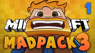 MADPACK 3: Minecraft Crazy Survival Battle #1