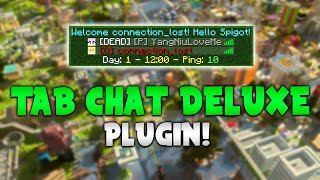 TabChatDELUXE! | Minecraft Plugin Tutorial