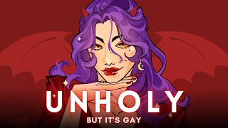 Download Mp3 Unholy but it's gay || Sam Smith Cover by Reinaeiry
