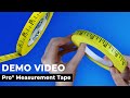 Pro® Measurement Tape - Demo Video | Pro Tapes