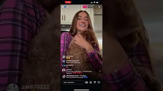 Skylar Mae instagram live