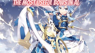 Sword Art Online Alicization Lycoris The Most Useful Bows In AL