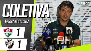 COLETIVA FERNANDO DINIZ | AO VIVO | Fluminense x Vasco - Brasileirão 2023