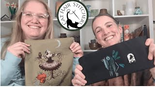 Flosstube #3 - finishes, plans, WIPs, and we attended our first stitch-y event!