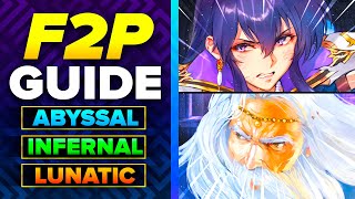 F2P NO SI \u0026 Seals L!Ayra \u0026 Athos ABYSSAL, Infernal, Lunatic Guide - Fire Emblem Heroes [FEH]