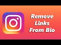 How To Remove Link From Instagram Bio