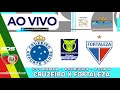 CRUZEIRO X FORTALEZA  -  BRASILEIRÃO BETANO 2024 - 21ª. RODADA - AO VIVO    (Simulação no eFOOTBALL)