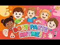 Parts of body : Fun and Simple Phonic sounds /Nursery Rhymes | For Toddlers, Kids