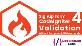 ✅ CodeIgniter 4 Form Validation with Custom Error Messages | Full Guide