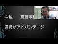 近代日本文学の詩人作家を自分勝手にランク付け｜マイベスト３０