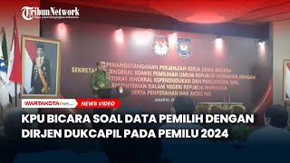 KPU Bicara Soal Data Pemilih dengan Dirjen Dukcapil pada Pemilu 2024