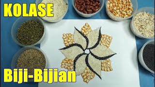 88 Lukisan Kolase Biji Bijian HD