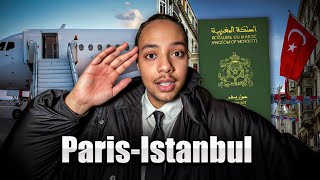 MON PREMIER VLOG ✈️ 🇹🇷Paris-Istanbul : rien ne s’est passé comme prévu… 😳