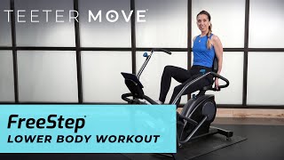 10 Min Lower Body Workout | FreeStep Cross Trainer | Teeter Move
